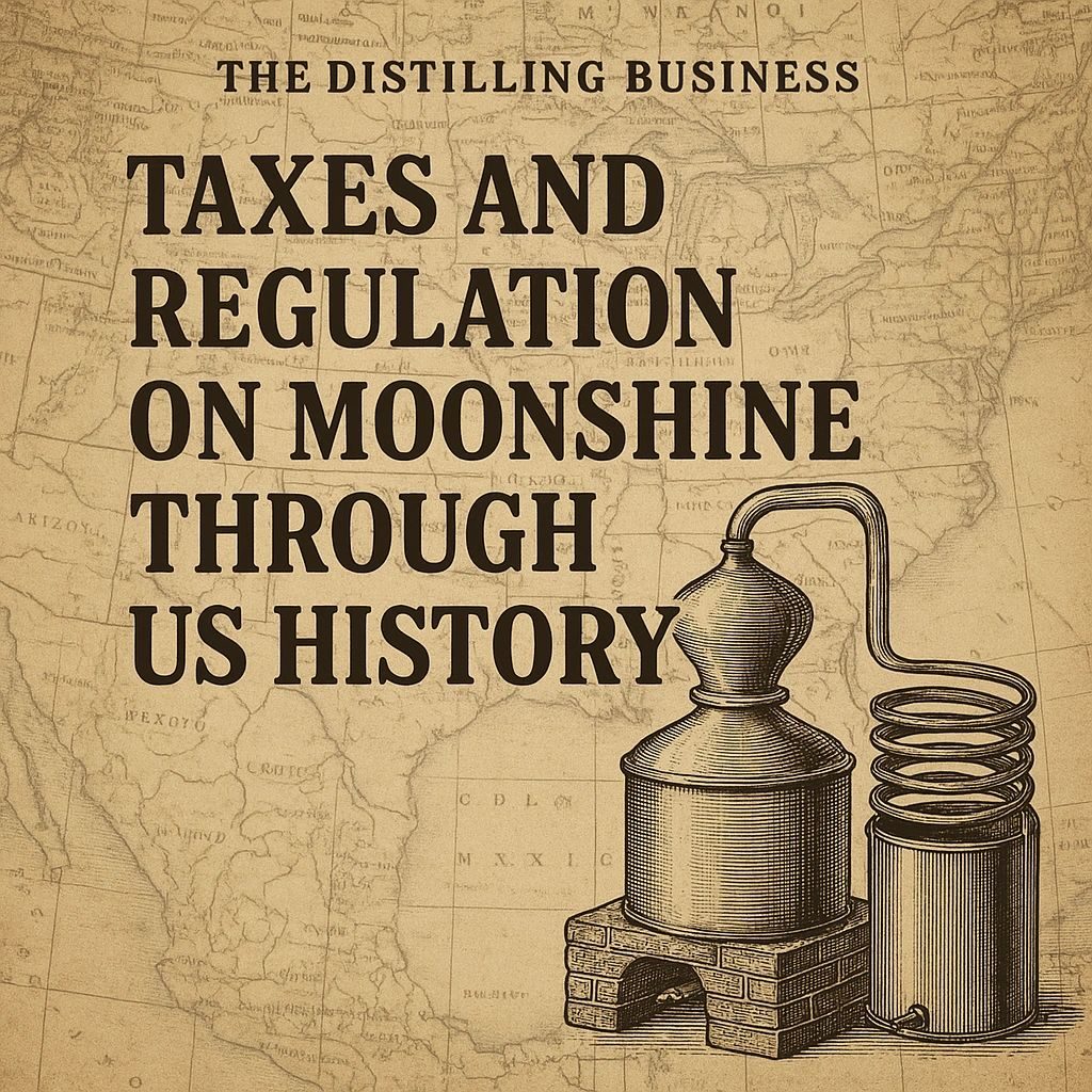 Moonshine, history intertwined with taxes and regulation.