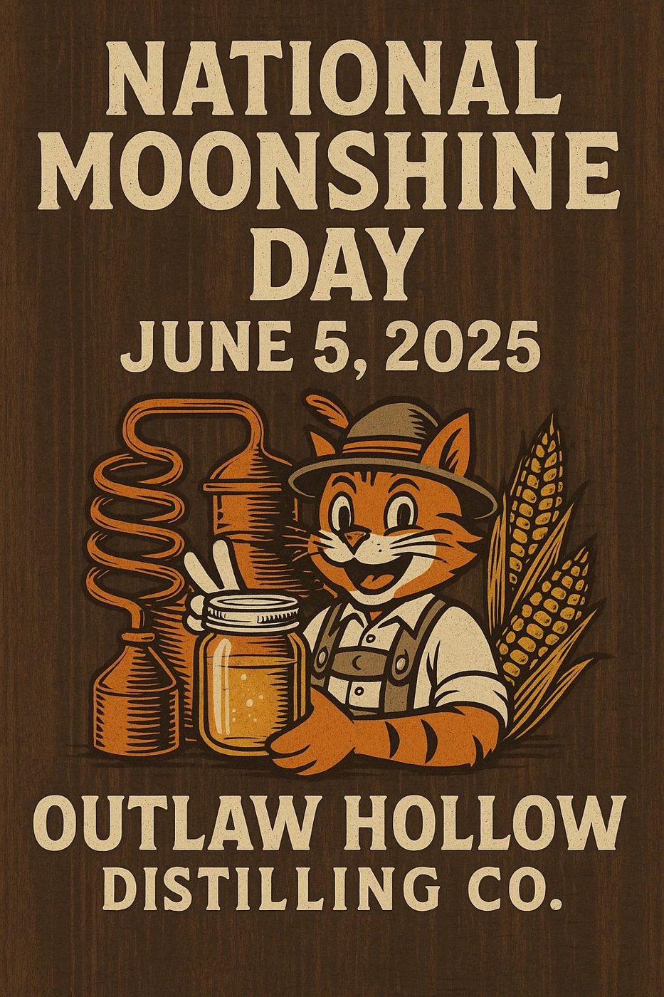 Outlaw Hollow Distilling National Moonshine Day  2025